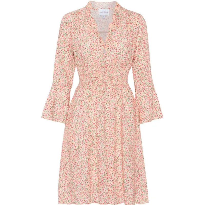 Sally Short Dress - Light Pink Flower sold by American Dream