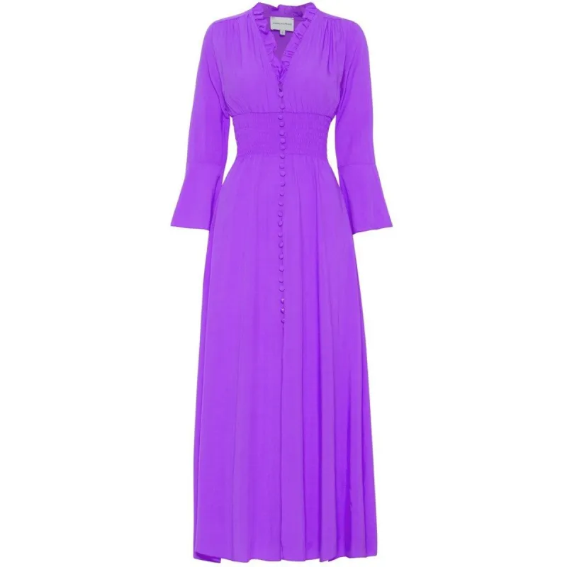 Sally Long Dress - Dark Lilac sold by American Dream