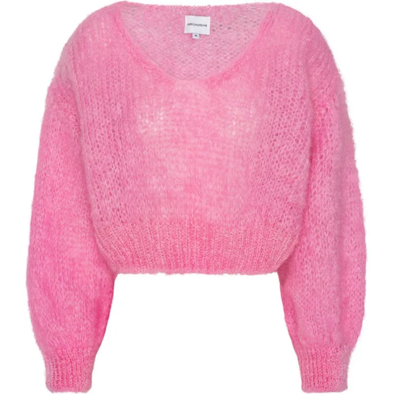 Milana Cropped Pullover - Soft Berry sold by American Dream