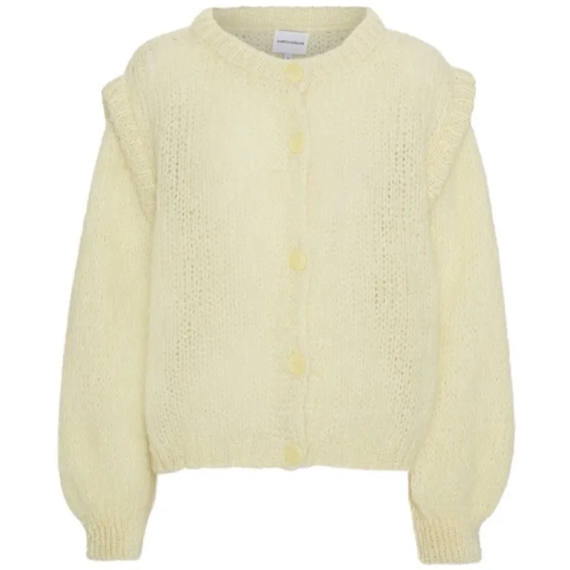 Olly Cardigan - Light Yellow sold by American Dream
