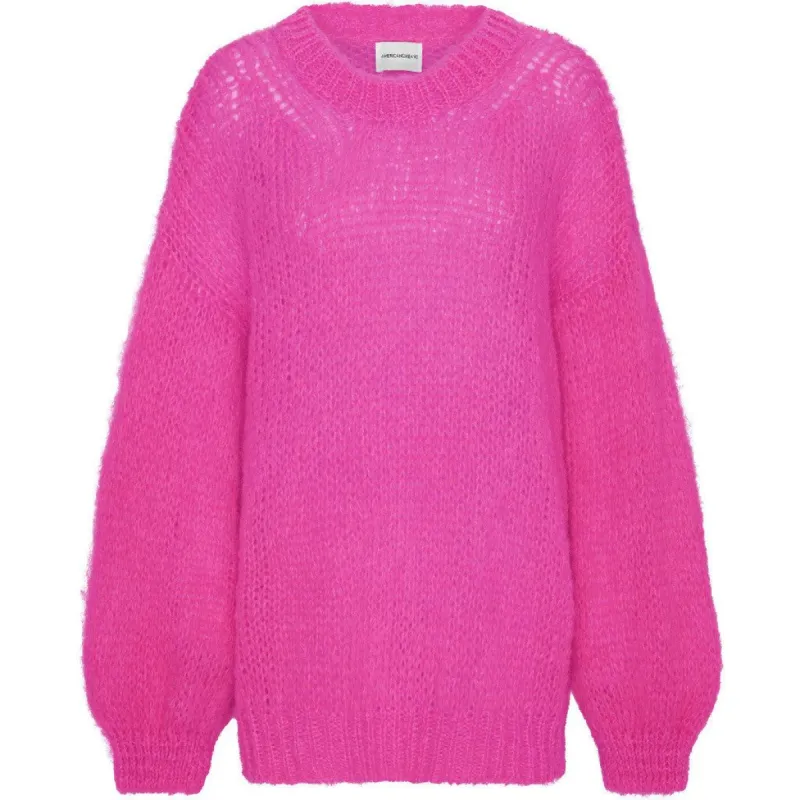 Pepper Round Neck Pullover - Neon Pink made by Americandreams