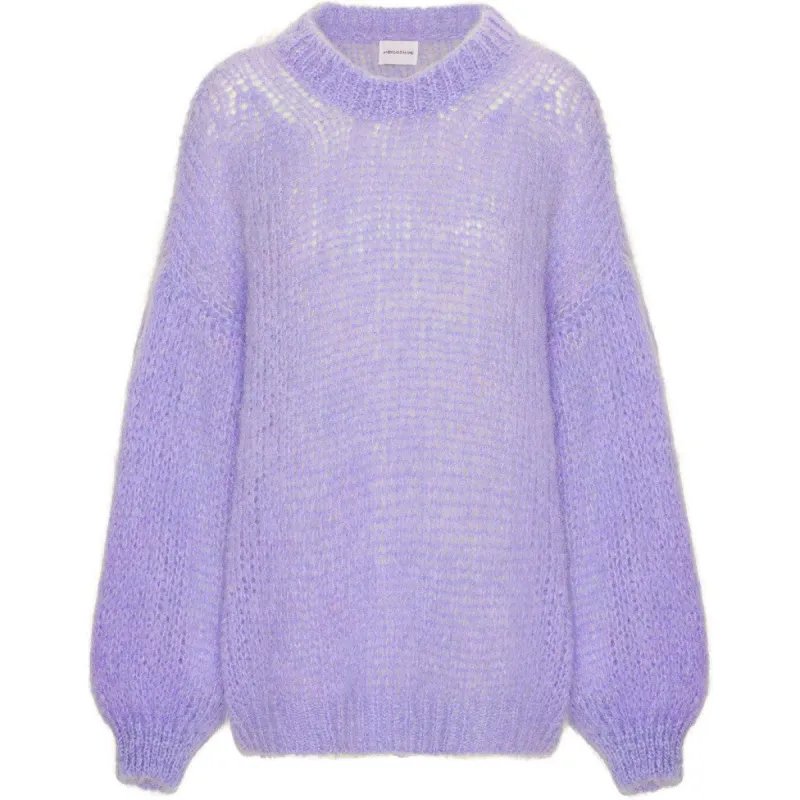 Pepper Round Neck Pullover - Lilac made by Americandreams