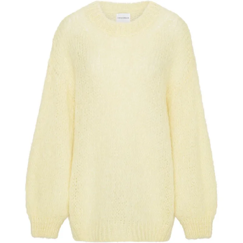 Pepper Round Neck Pullover - Light Yellow sold by American Dream