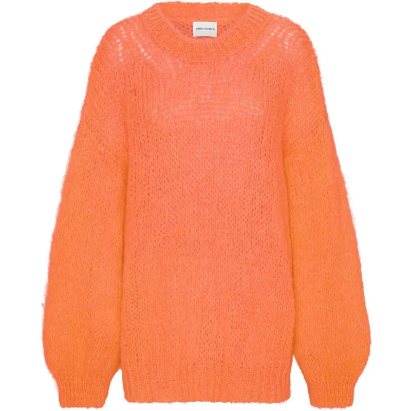 Pepper Round Neck Pullover - Burnt Orange made by Americandreams