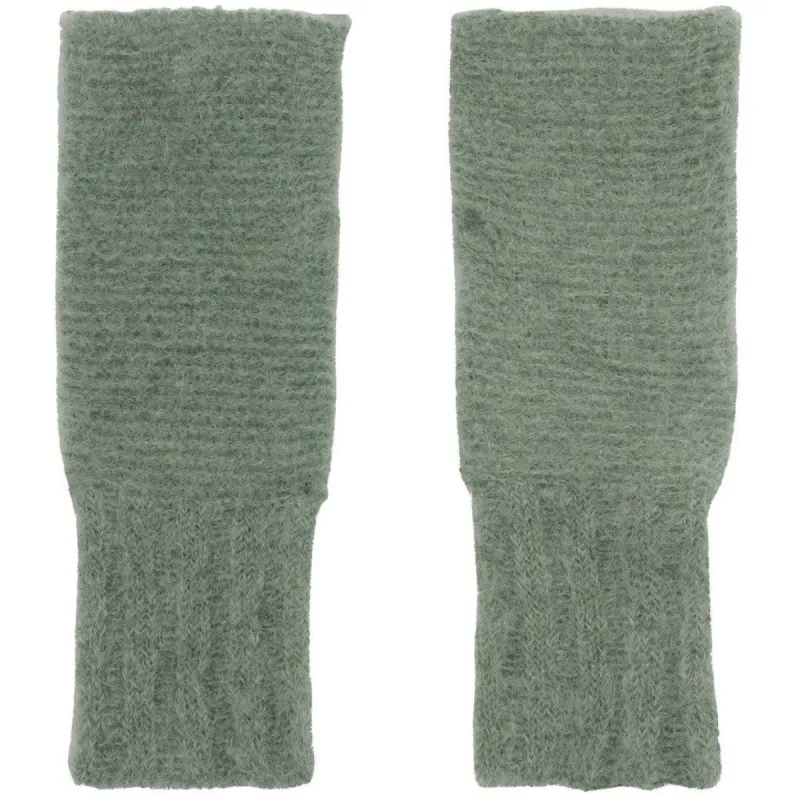 Tilly Fingerless Gloves - Dusty Green made by Americandreams