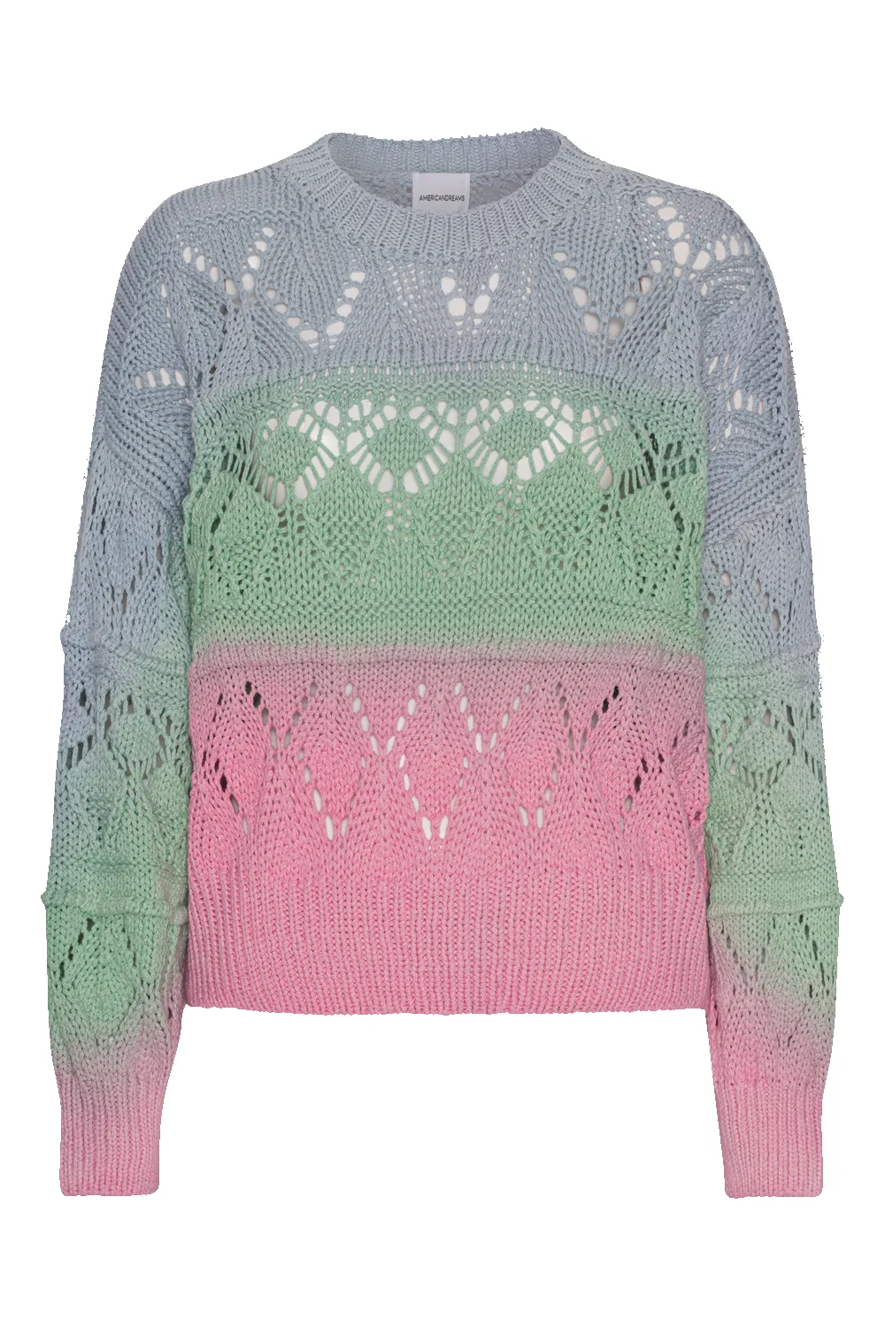 Cassie Cotton Pullover Candy Ombre sold by Americandreams