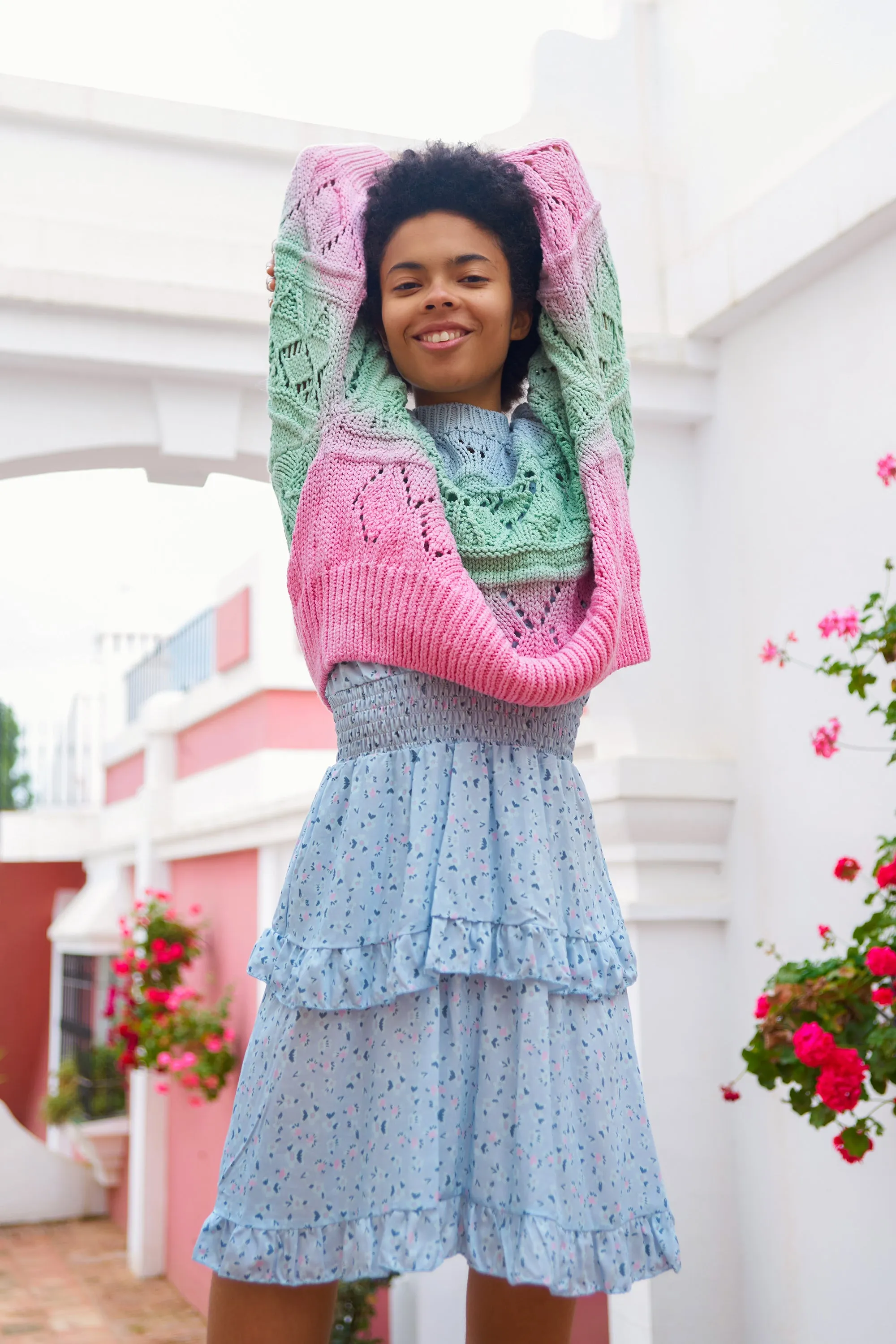 Cassie Cotton Pullover Candy Ombre sold by Americandreams product image thumbnail 4