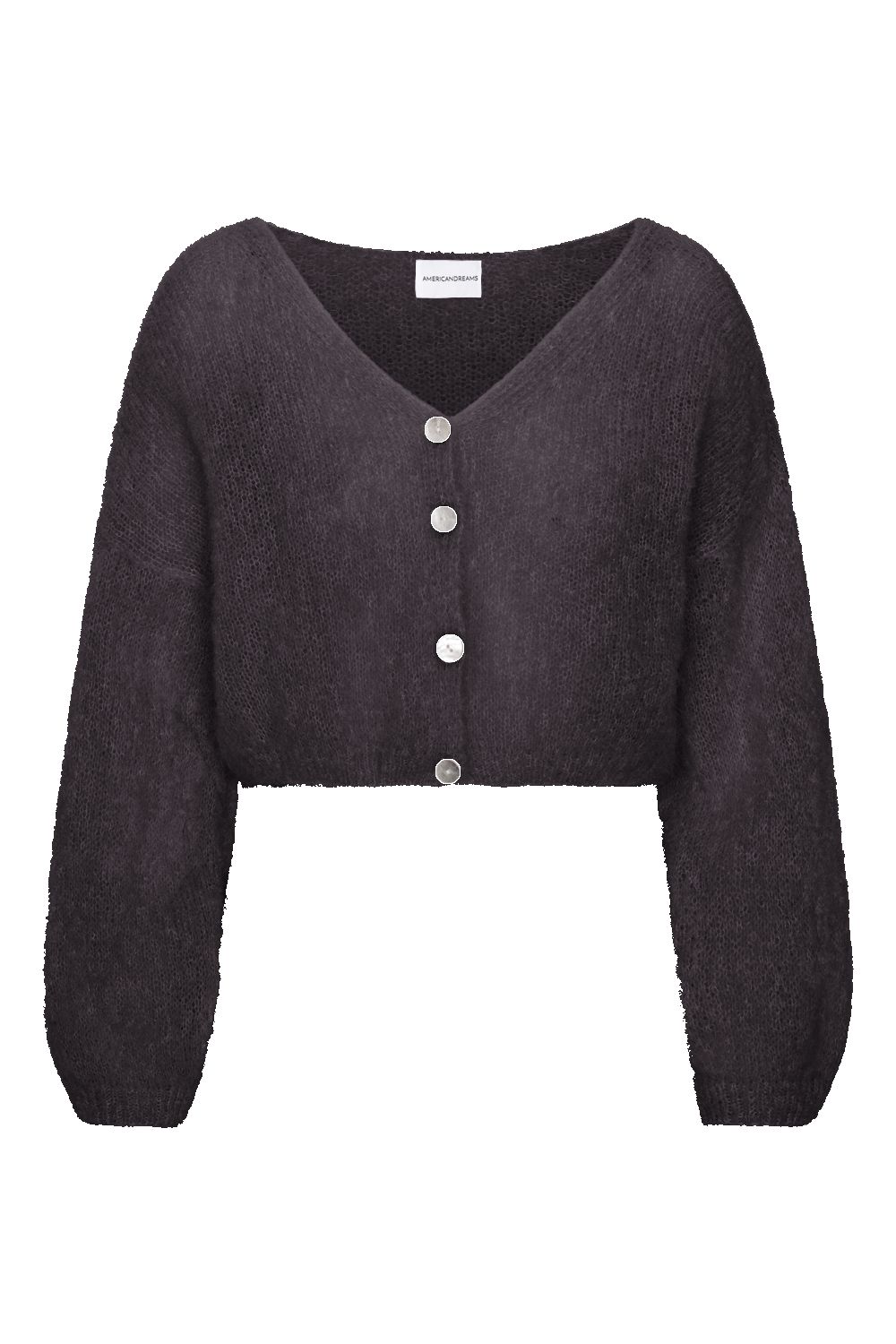 Cornelia Cropped Cardigan Black sold by American Dream
