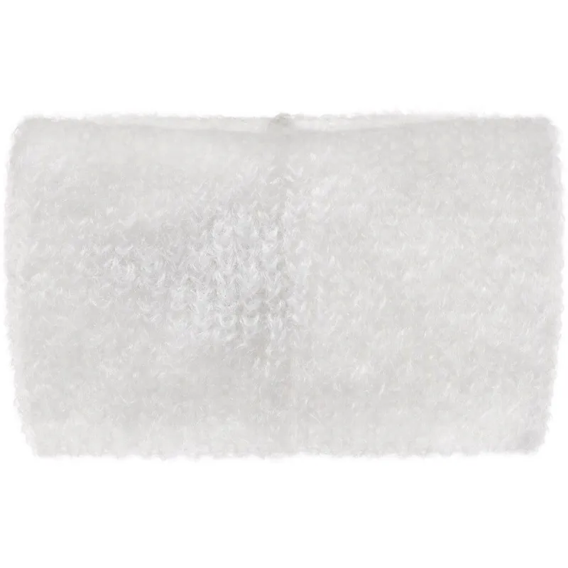 Nola Mohair Headband - White sold by American Dream