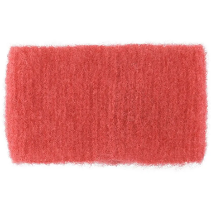 Nola Mohair Headband - Coral Red made by Americandreams