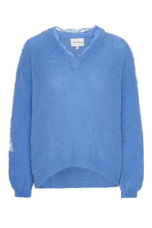 Esme Pullover Sky Blue sold by Americandreams