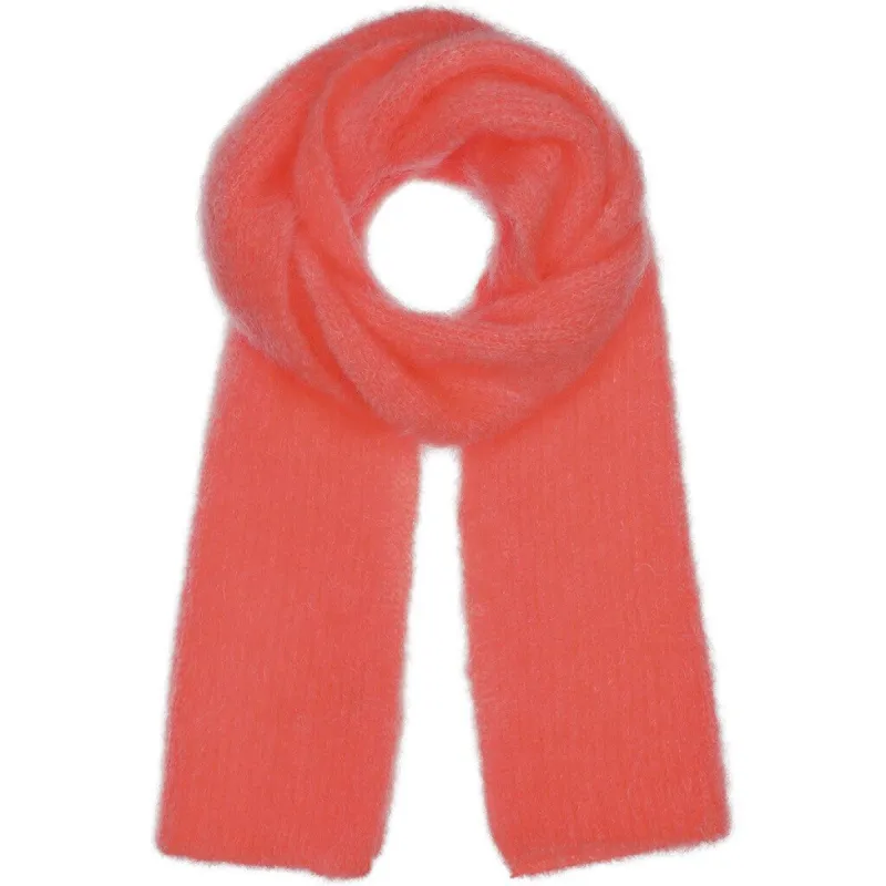 Lisa Mohair Scarf - Coral Red sold by American Dream