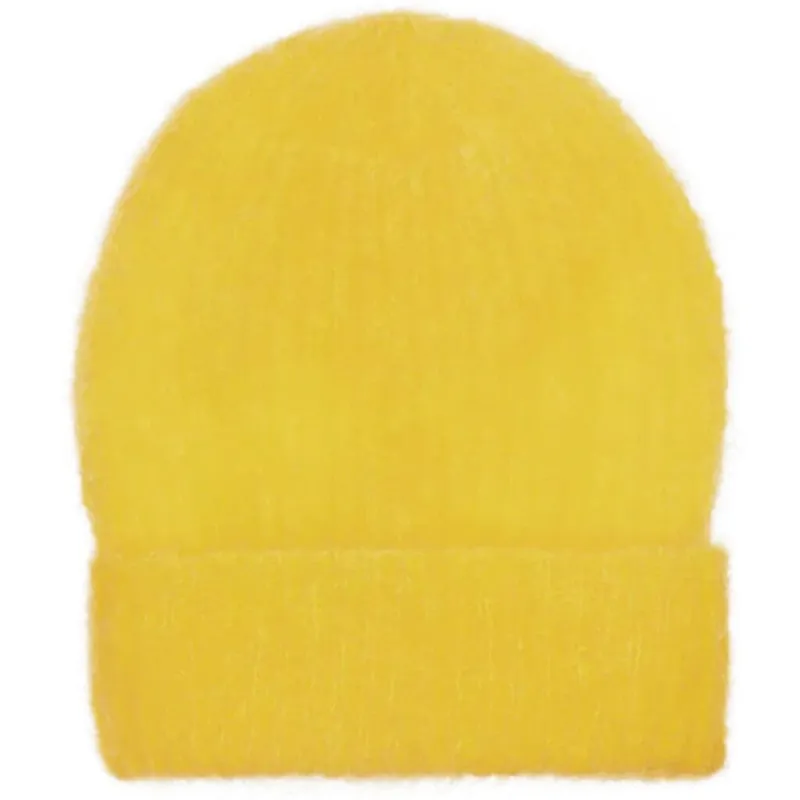 Mila Mohair Beanie - Yellow sold by American Dream
