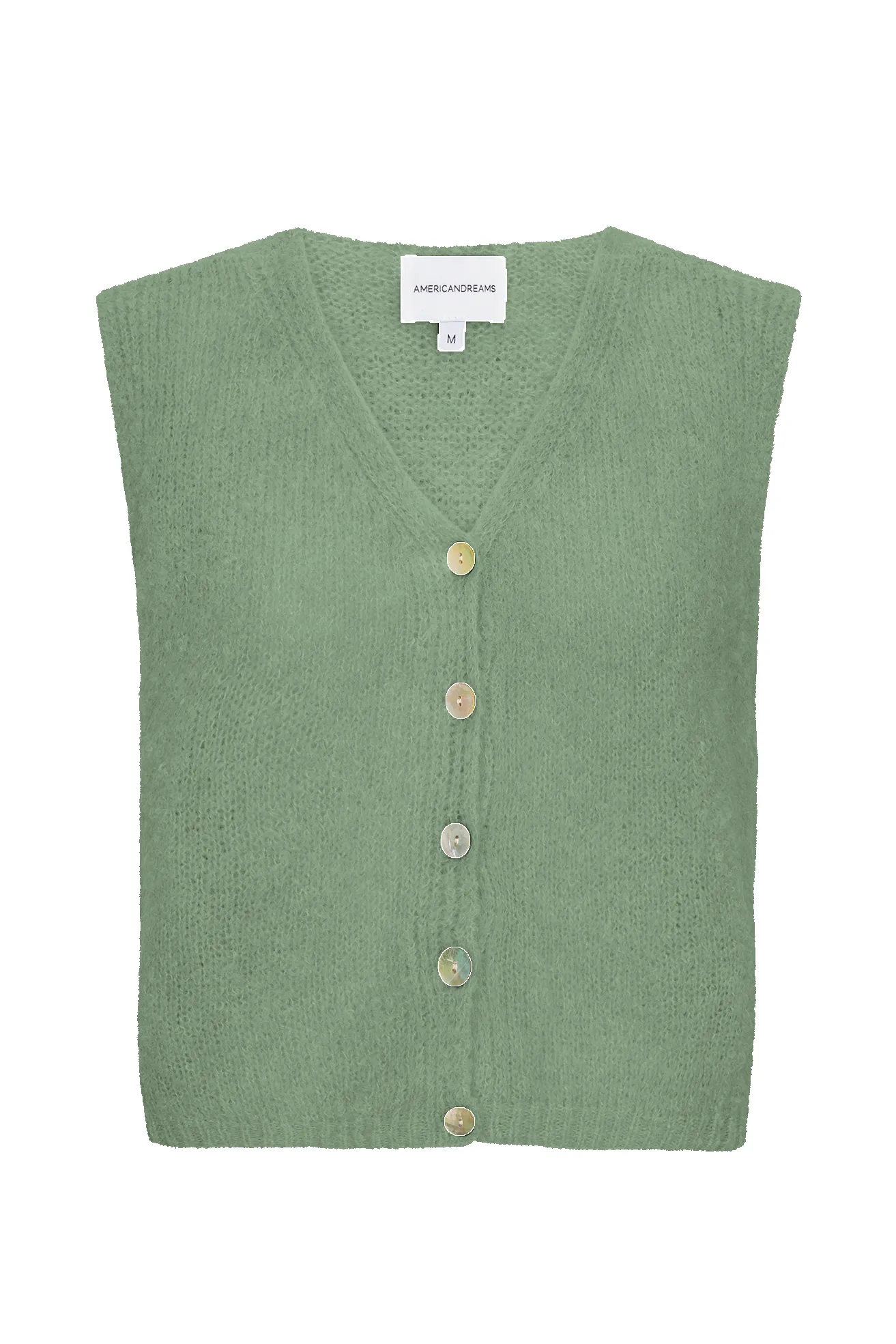 Telma Vest Dusty Green sold by Americandreams