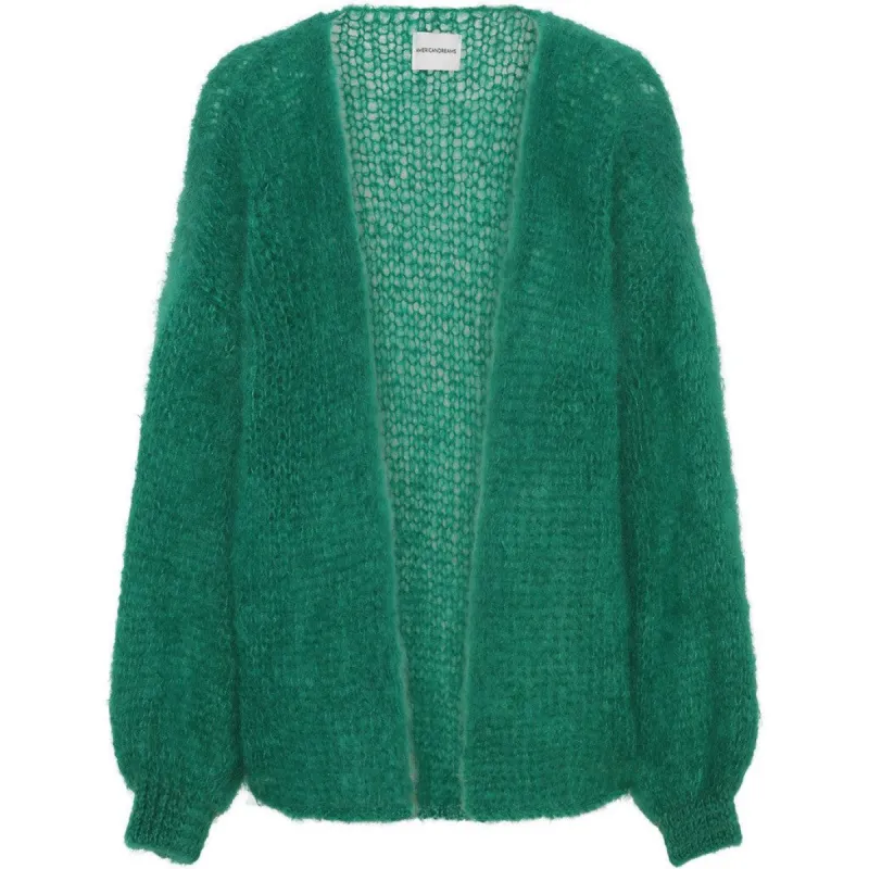 Olivia Mohair Cardigan WITHOUT LUREX - Jade Green - WITHOUT LUREX sold by American Dream