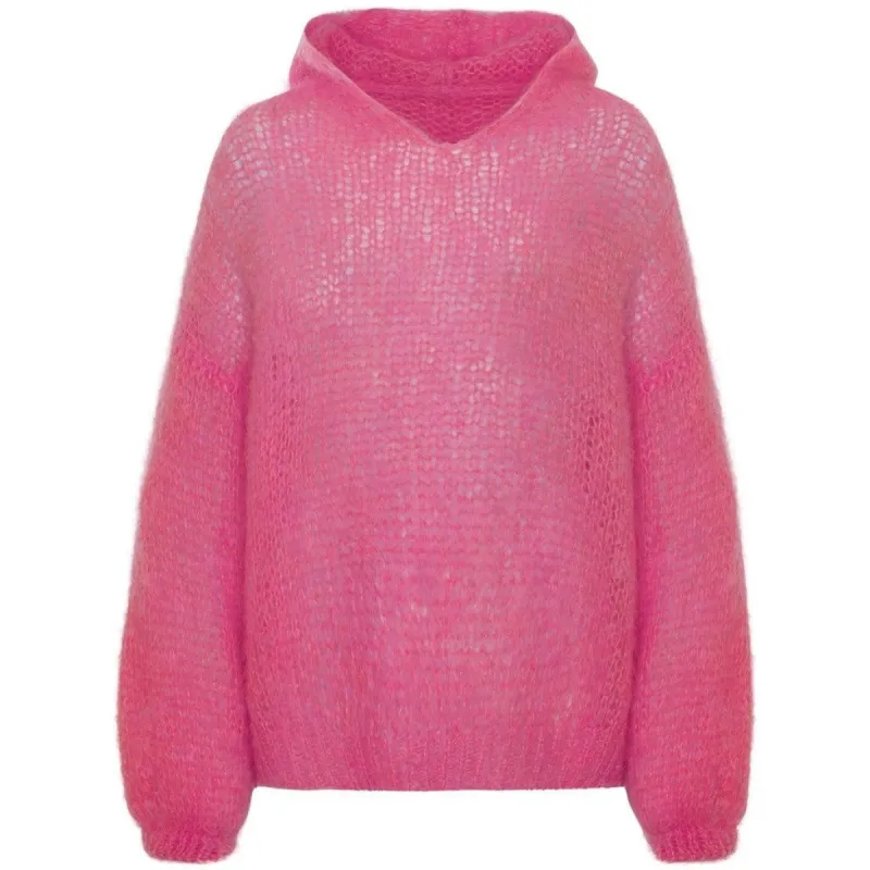 Antonella Mohair Hoodie - Pink sold by American Dream