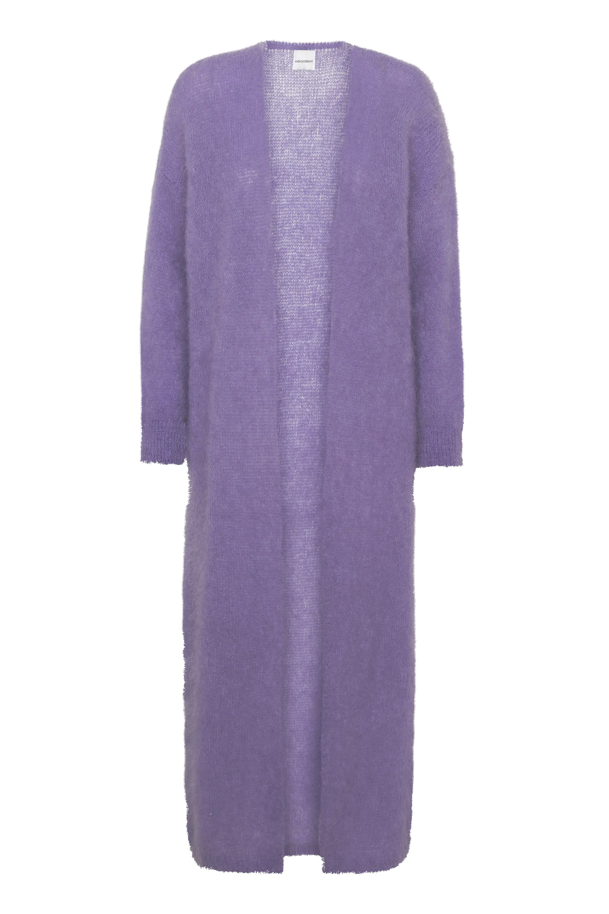 Lee Long Cardigan Lilac sold by Americandreams