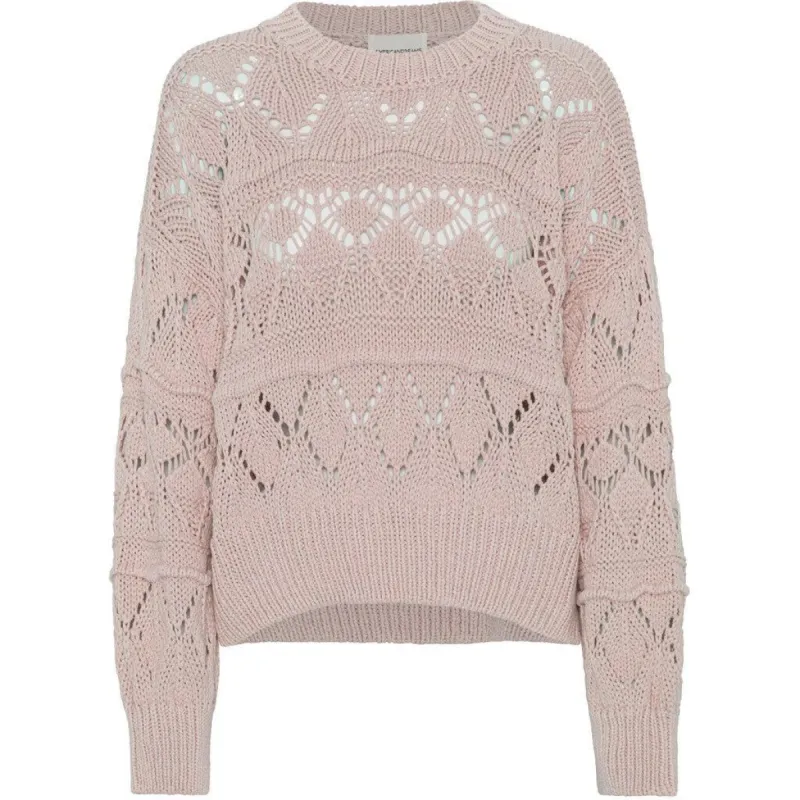 Cassie Cotton Pullover - Light Pink sold by American Dream