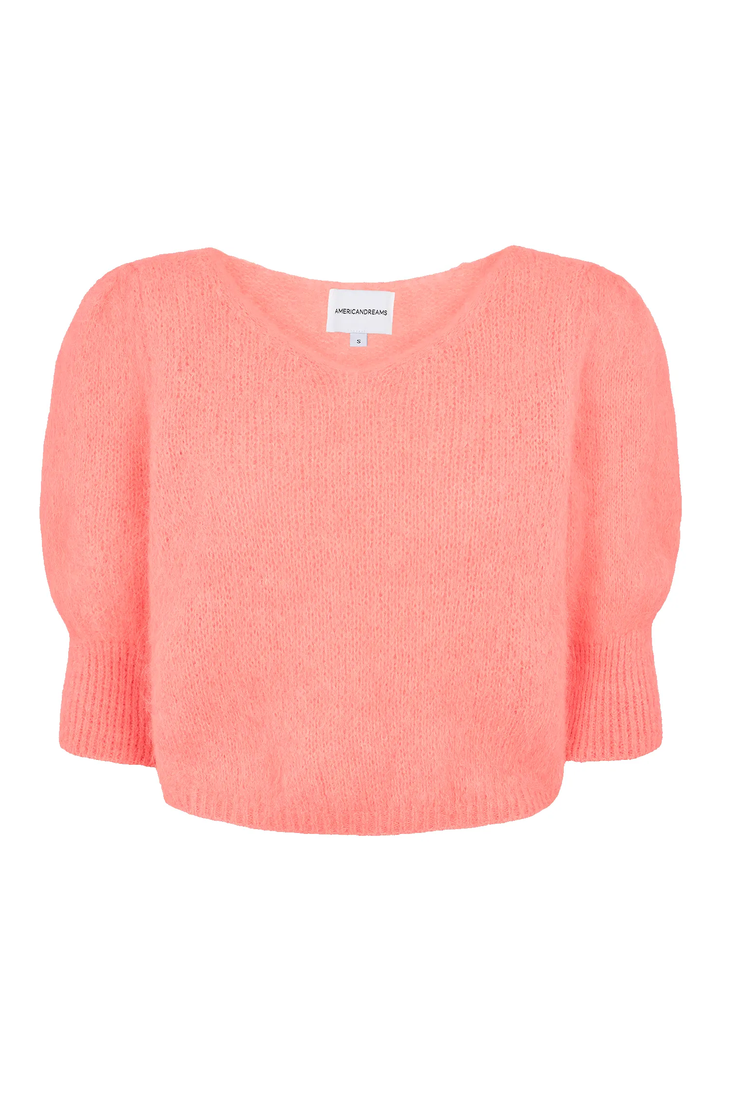 Koa Alpaca Pullover Salmon sold by Americandreams