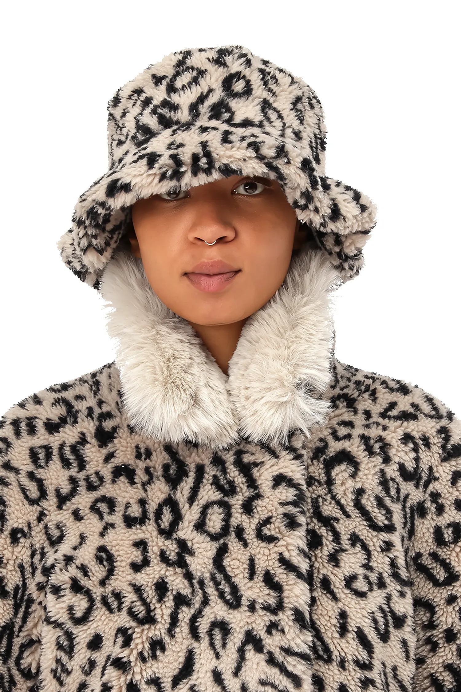 Maya Wool Bucket Hat Dotted Beige sold by Americandreams product image thumbnail 2