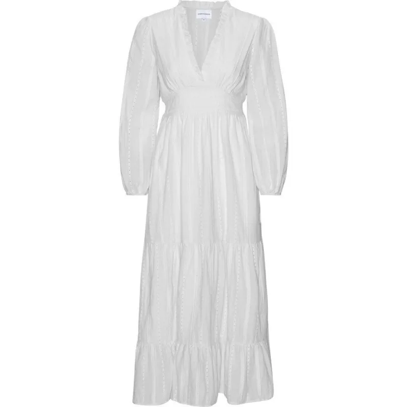 Umi Long Cotton Dress - White sold by American Dream