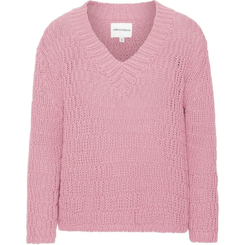 Sui Cotton Pullover - Soft Berry made by Americandreams