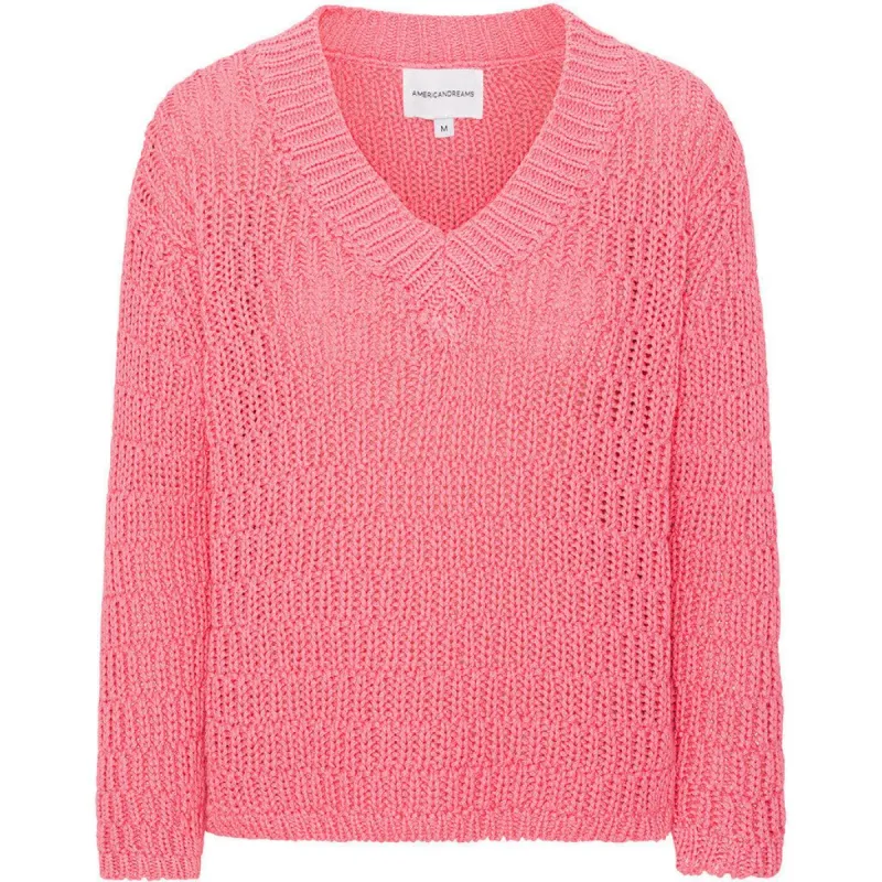 Sui Cotton Pullover - Pink made by Americandreams