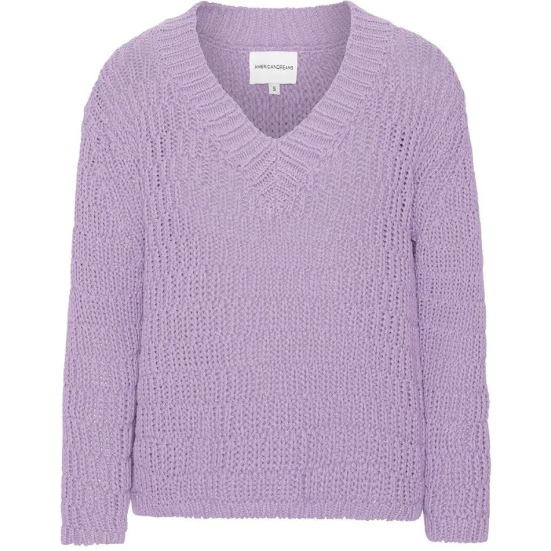 Sui Cotton Pullover - Light Purple made by Americandreams