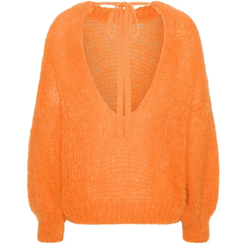 Toga Back Tie Pullover - Orange sold by American Dream