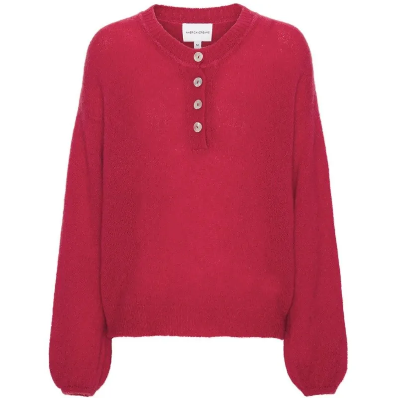 Zelma Pullover - Lipstick Red sold by American Dream