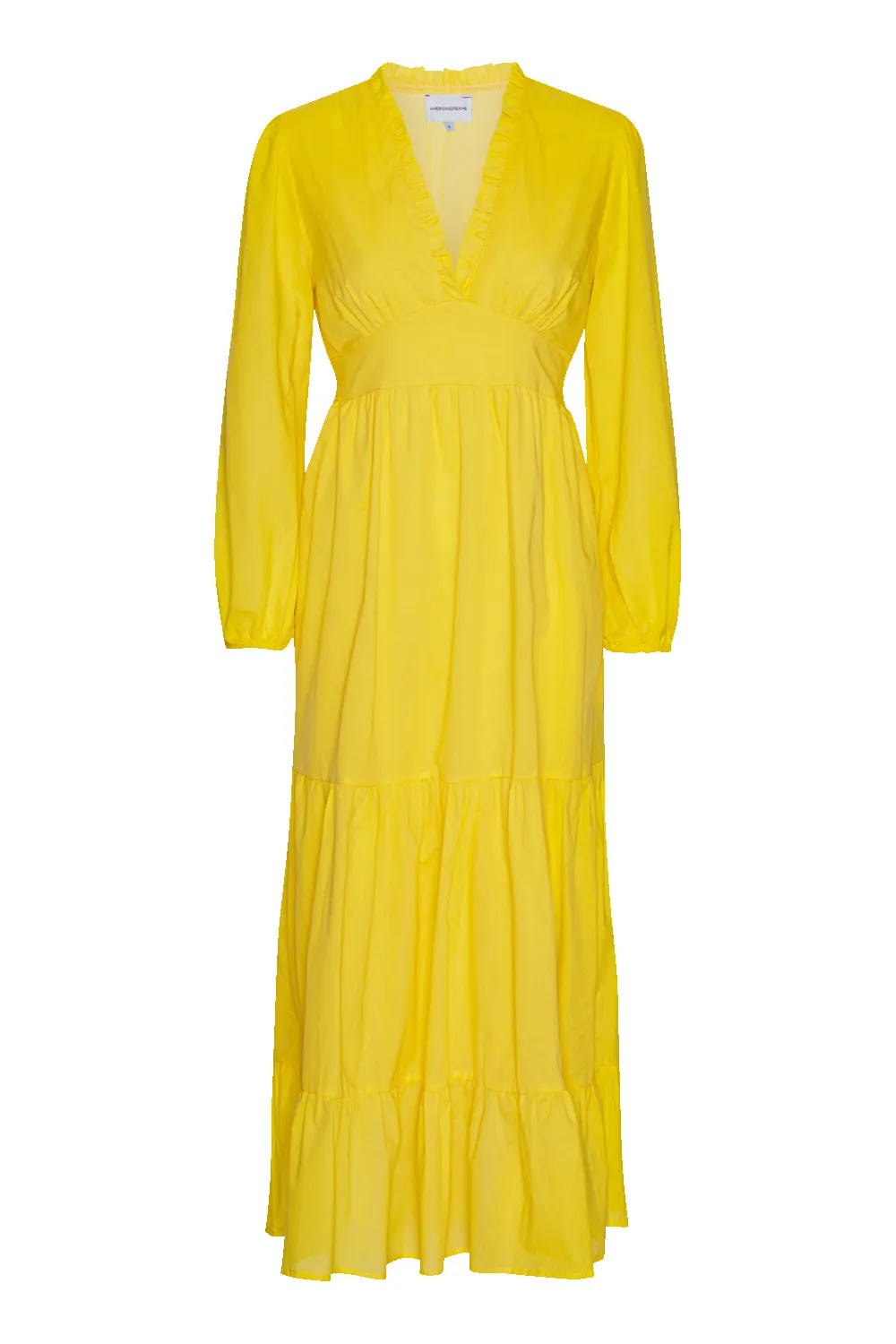 Umi Long Solid Cotton Yellow sold by Americandreams