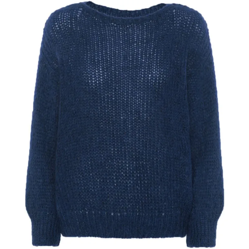 Amira Knit Pullover - Dark Navy sold by American Dream