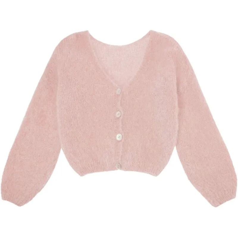 Cornelia Cardigan Kids - Light Pink sold by American Dream