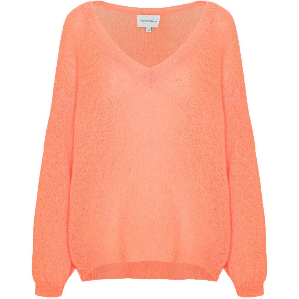 Silja Back Letters - Salmon W/ Lime Green Letters (HOPE) sold by American Dream product image thumbnail 2