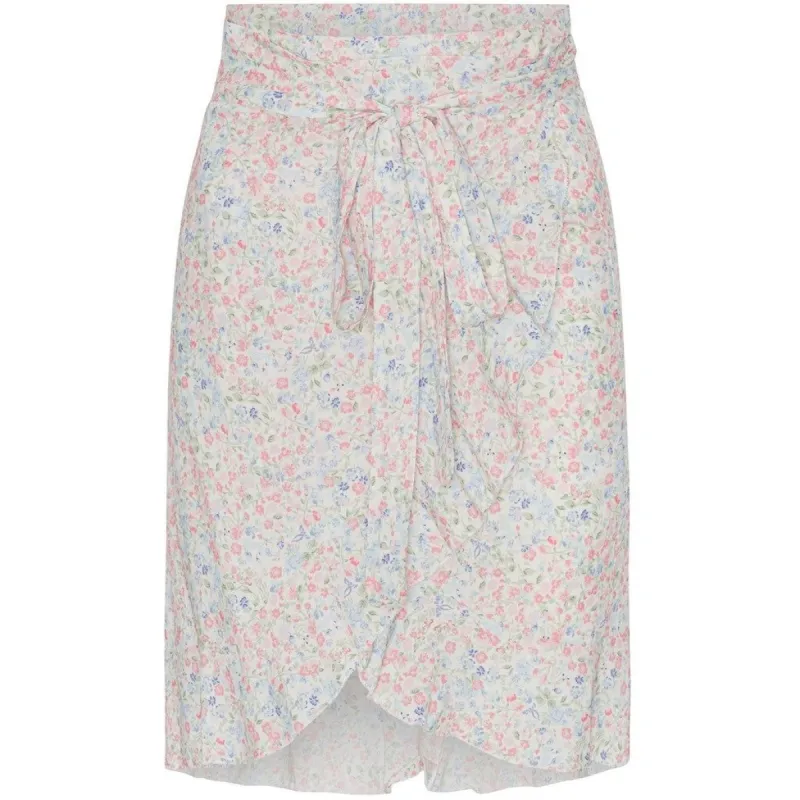 Milly Wrap Skirt Short - Multi Flower sold by American Dream