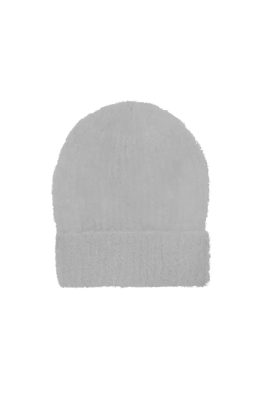 Mila Mohair Beanie Grey sold by Americandreams