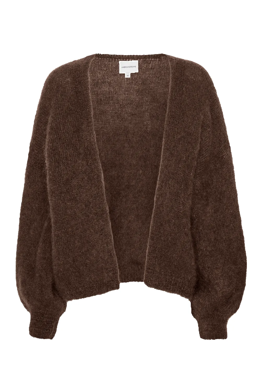 Lee Short Cardigan Cocoa sold by Americandreams