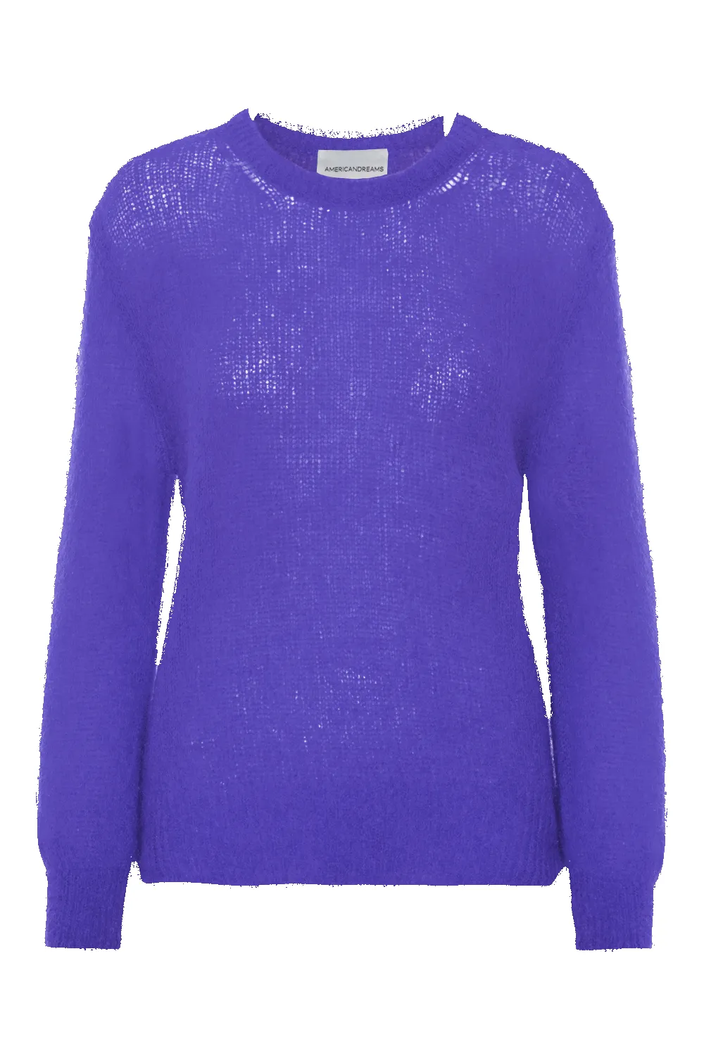 Ulla O Neck Knit Pullover Violet sold by Americandreams