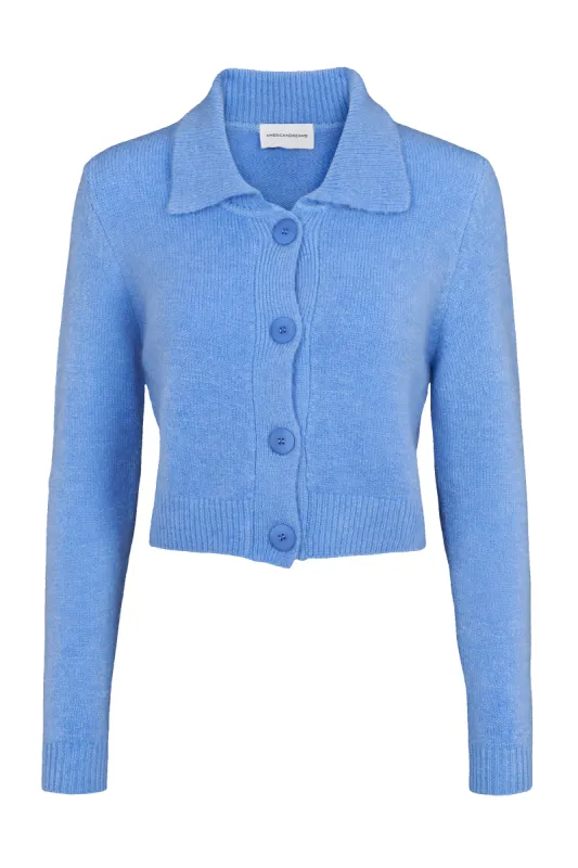 Ronnie Cardigan Sky Blue sold by Americandreams