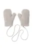 Louis Wool Gloves Light Grey sold by Americandreams