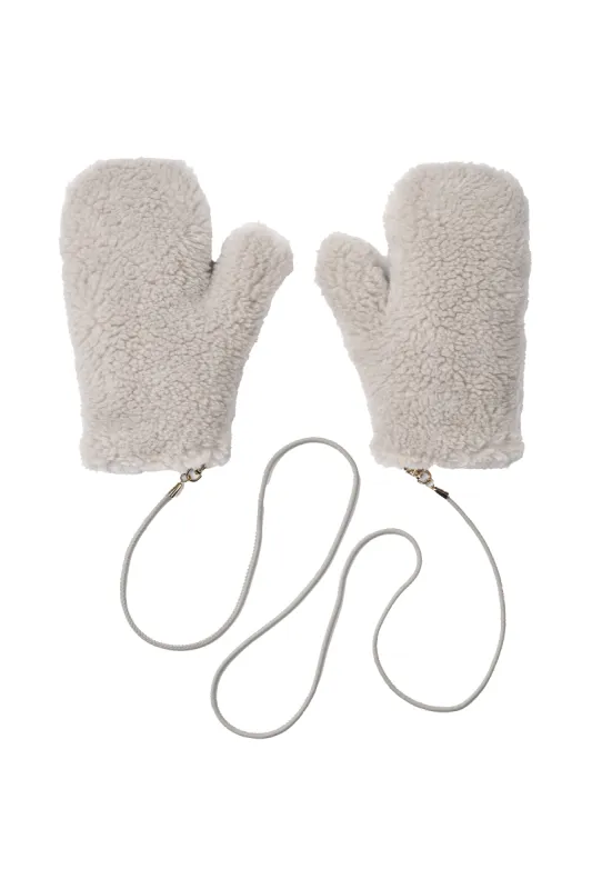 Louis Wool Gloves Light Grey sold by Americandreams