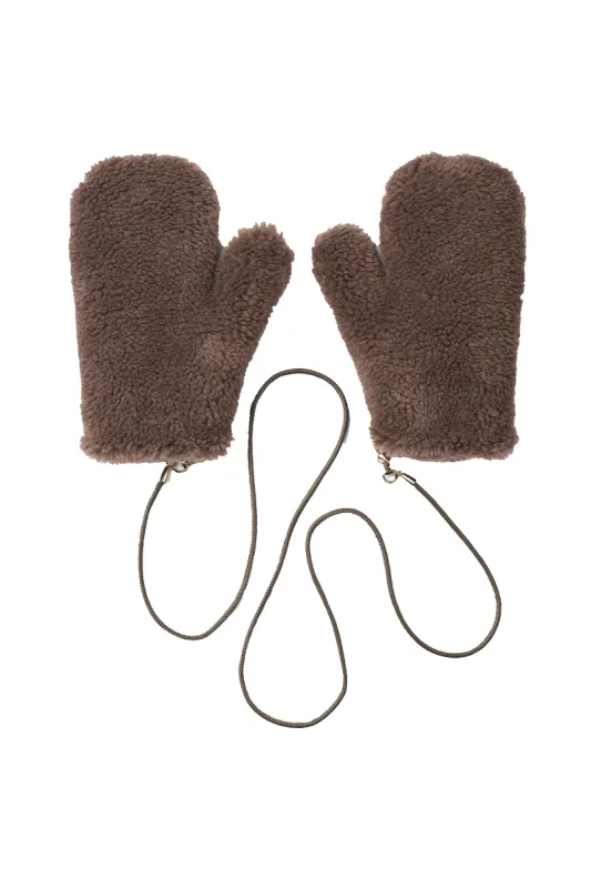 Louis Wool Gloves Chocolate Brown sold by Americandreams