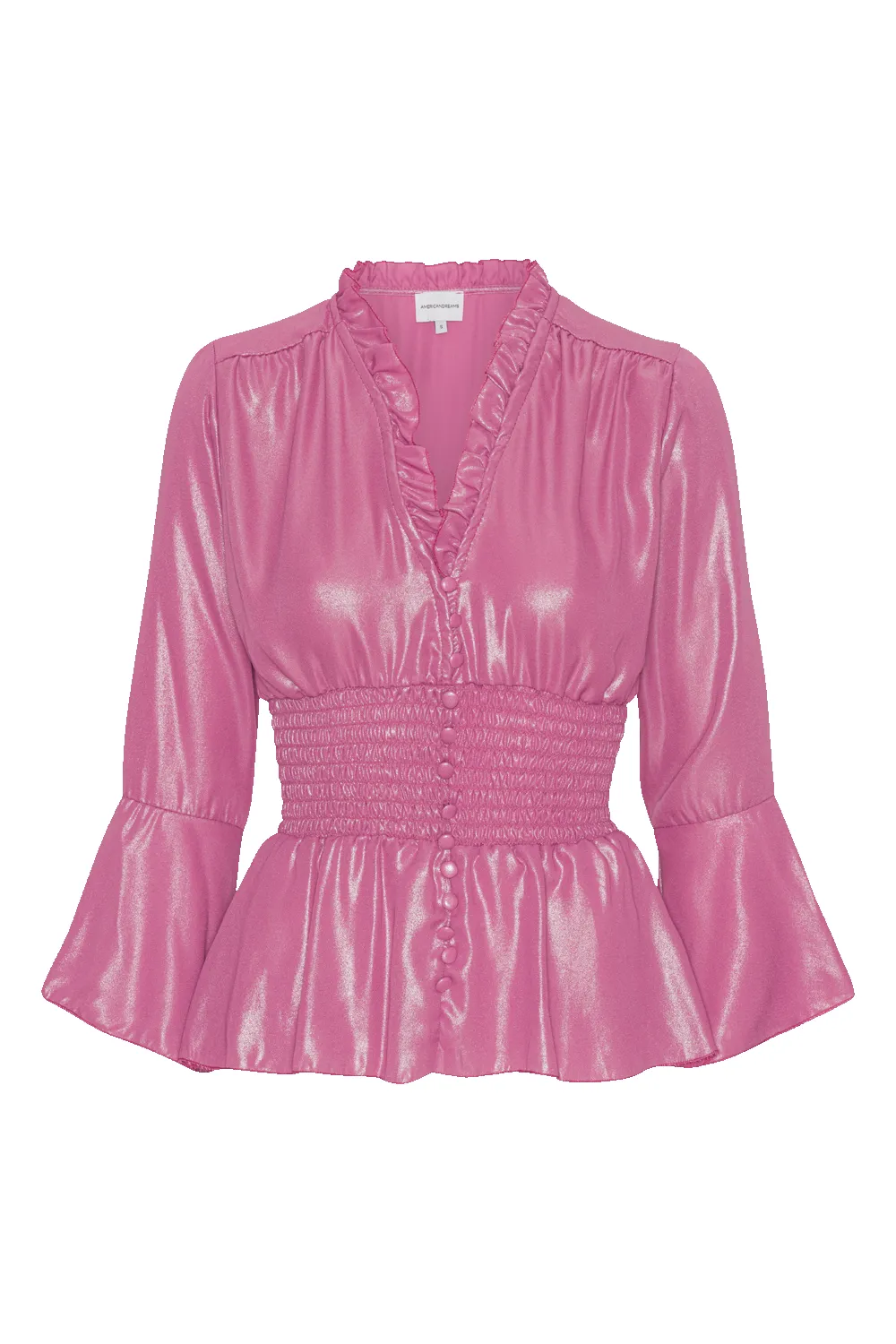 Sally Shimmer Top Pink - Sample sold by Americandreams