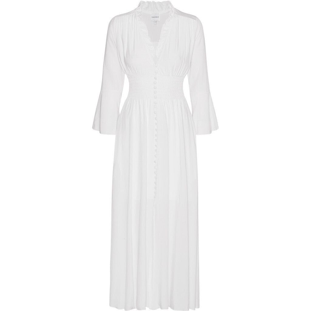 Sally Long Dress - White sold by American Dream