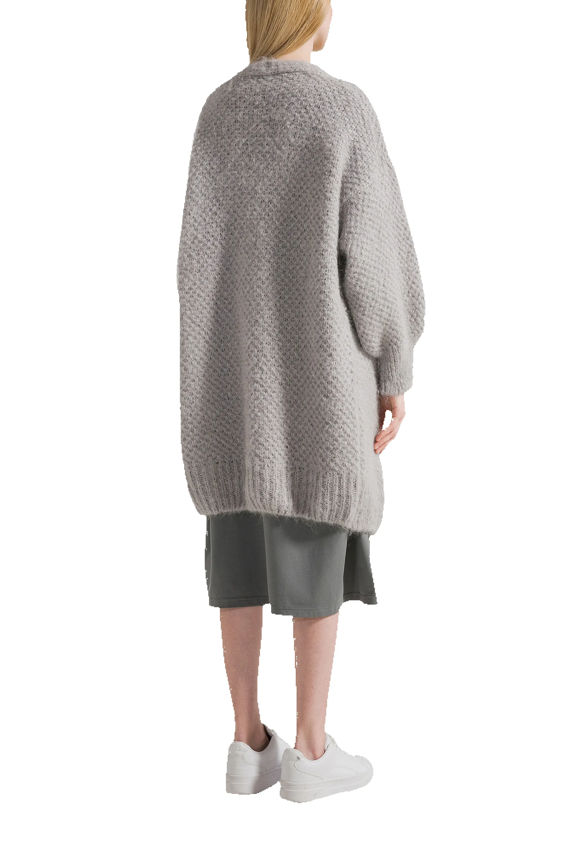 Tenna Cardigan Light Grey sold by Americandreams product image thumbnail 3