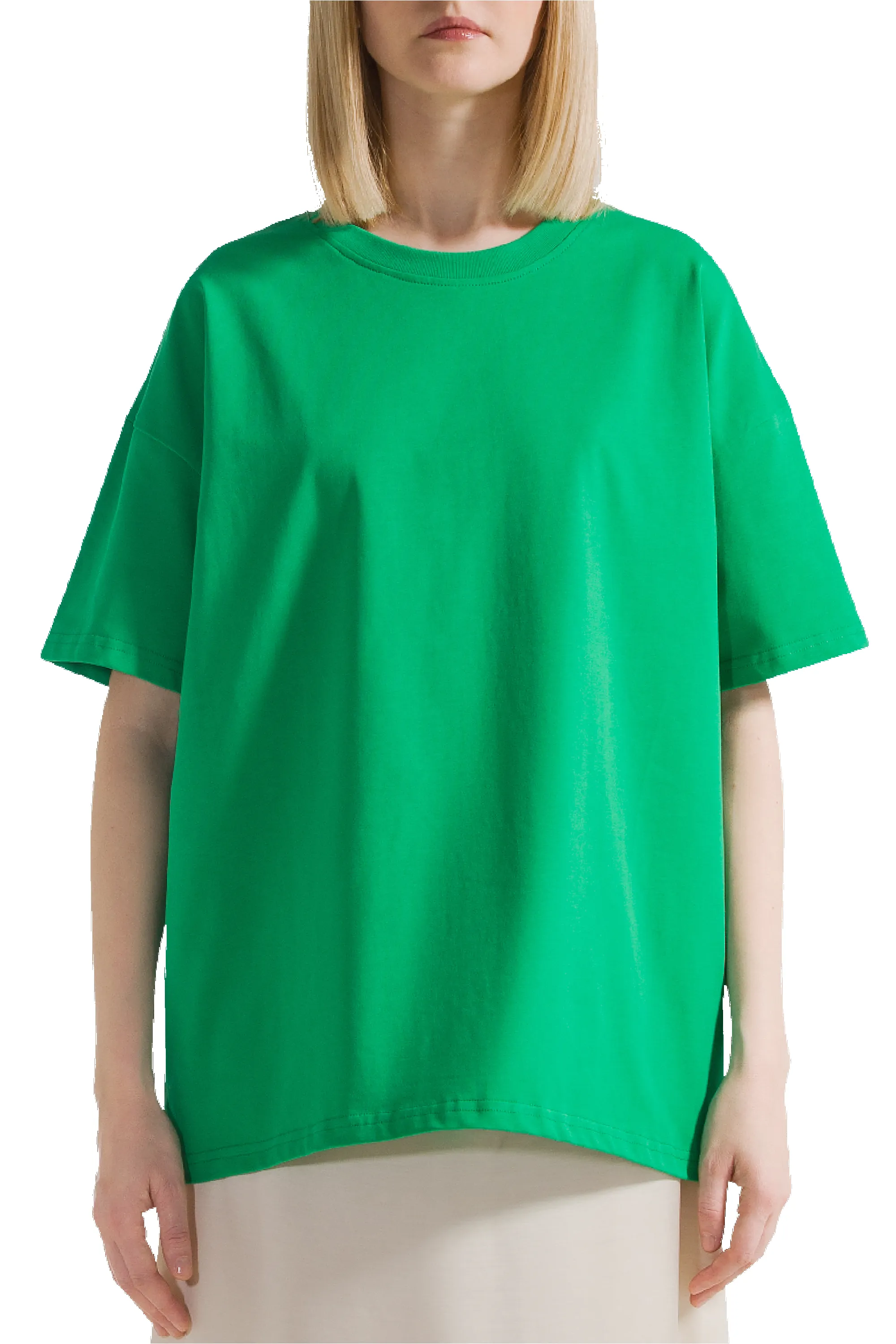Doria Boxy T-Shirt Bright Green sold by Americandreams product image thumbnail 2