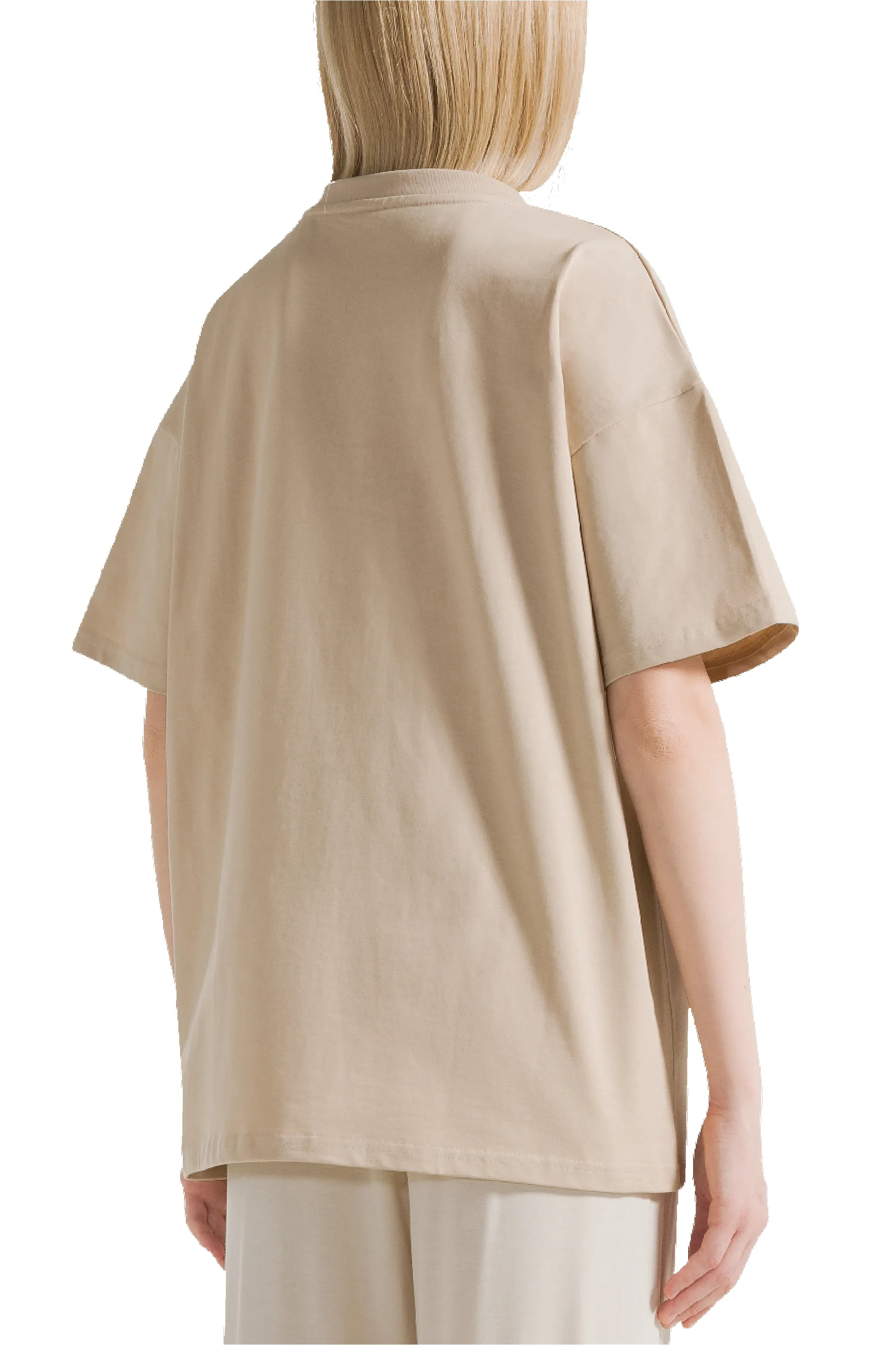 Doria Boxy T-Shirt Light Cappuccino sold by Americandreams product image thumbnail 3