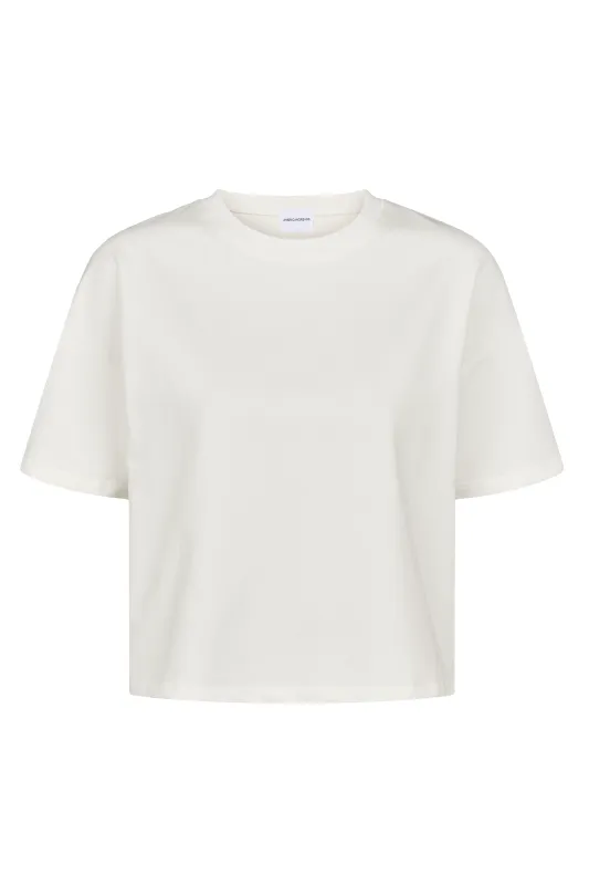 Kelly Boxy Tee Short White made by Americandreams