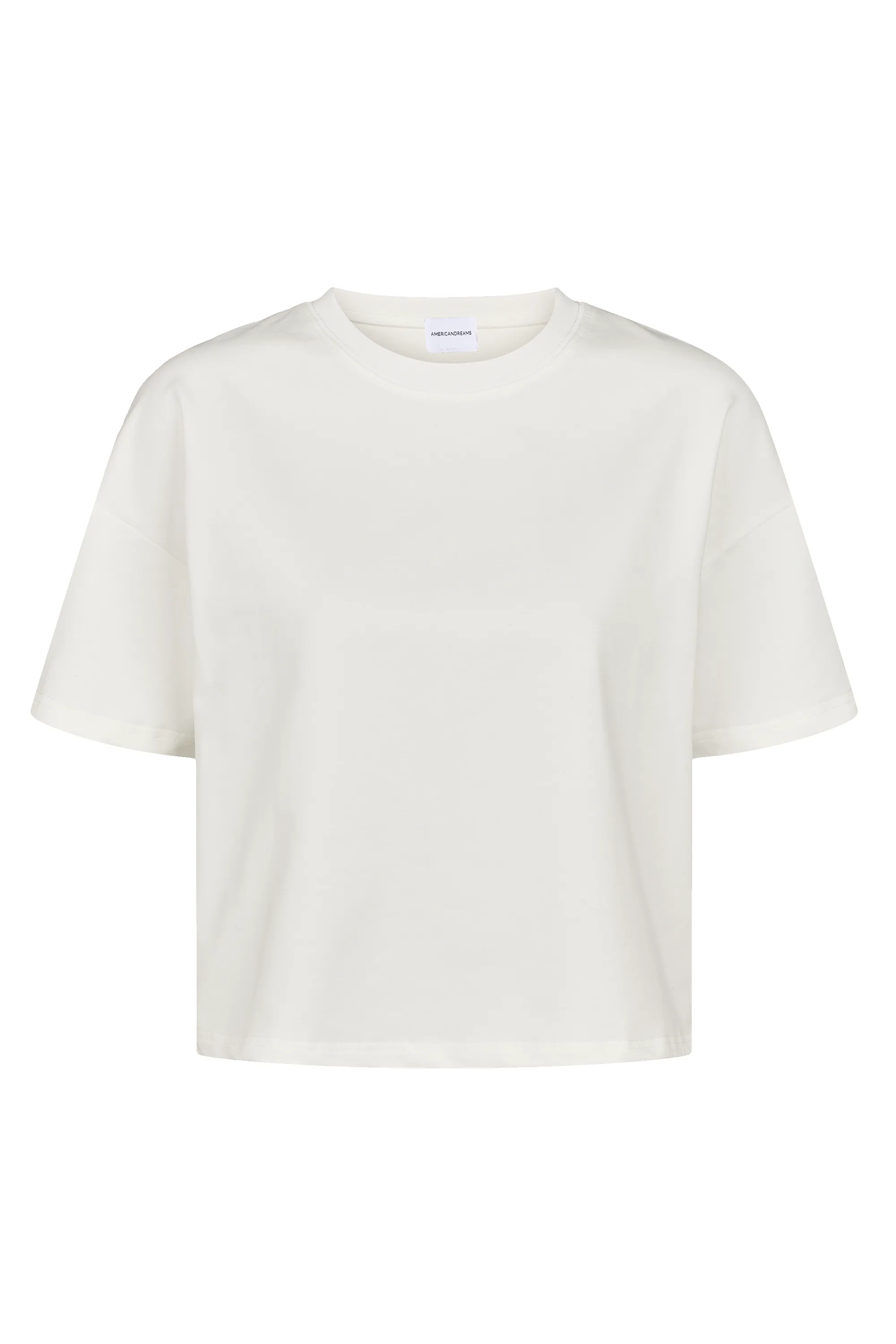 Kelly Boxy Tee Short White sold by Americandreams