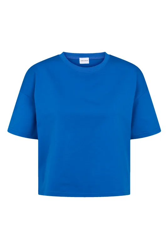 Kelly Boxy Tee Short Electric Blue made by Americandreams